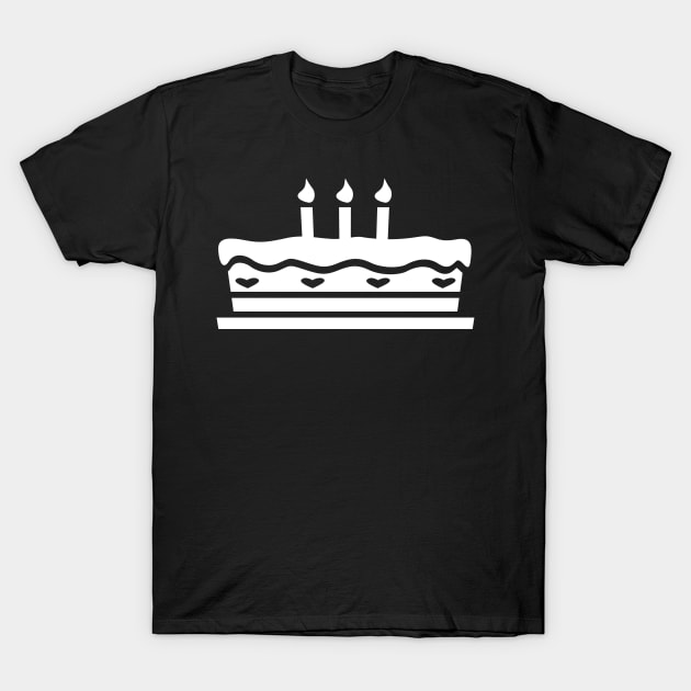 cake for birthday T-Shirt by FromBerlinGift